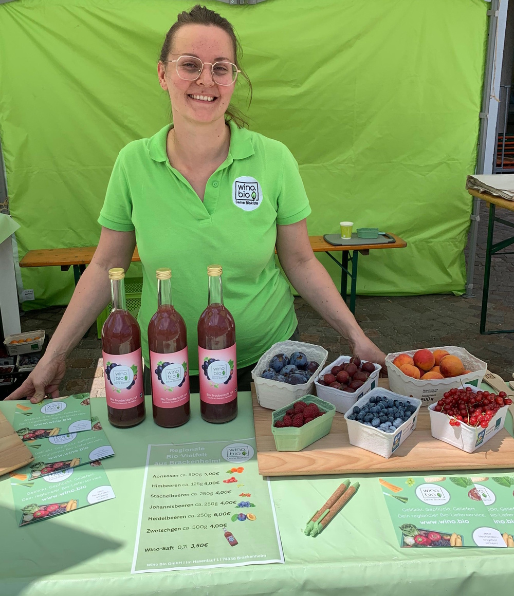 Wino Bio Biokistenlieferant Brackenheim Regionaltag