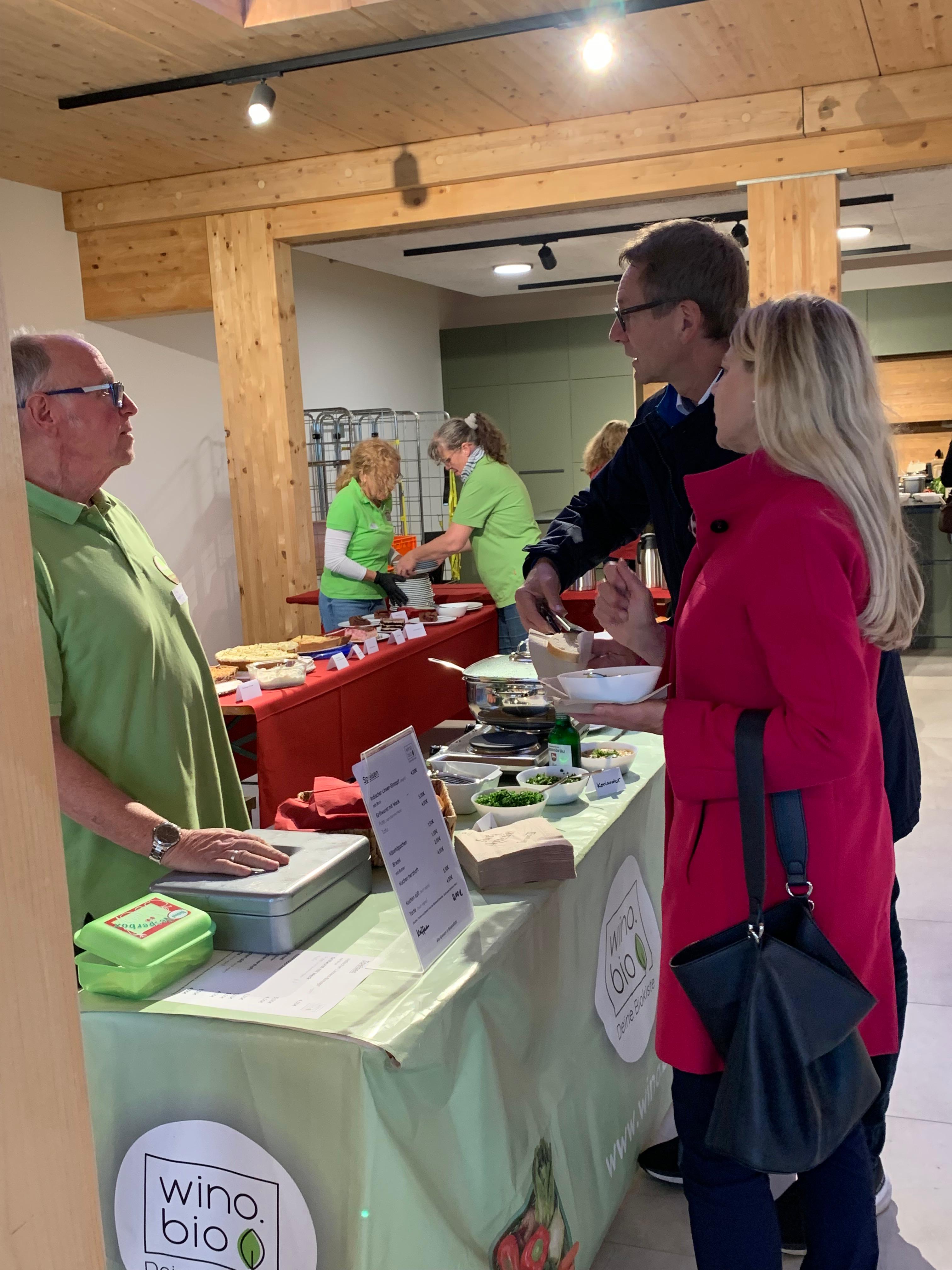 Wino Bio - Einweisung Winoversum - Kuchen