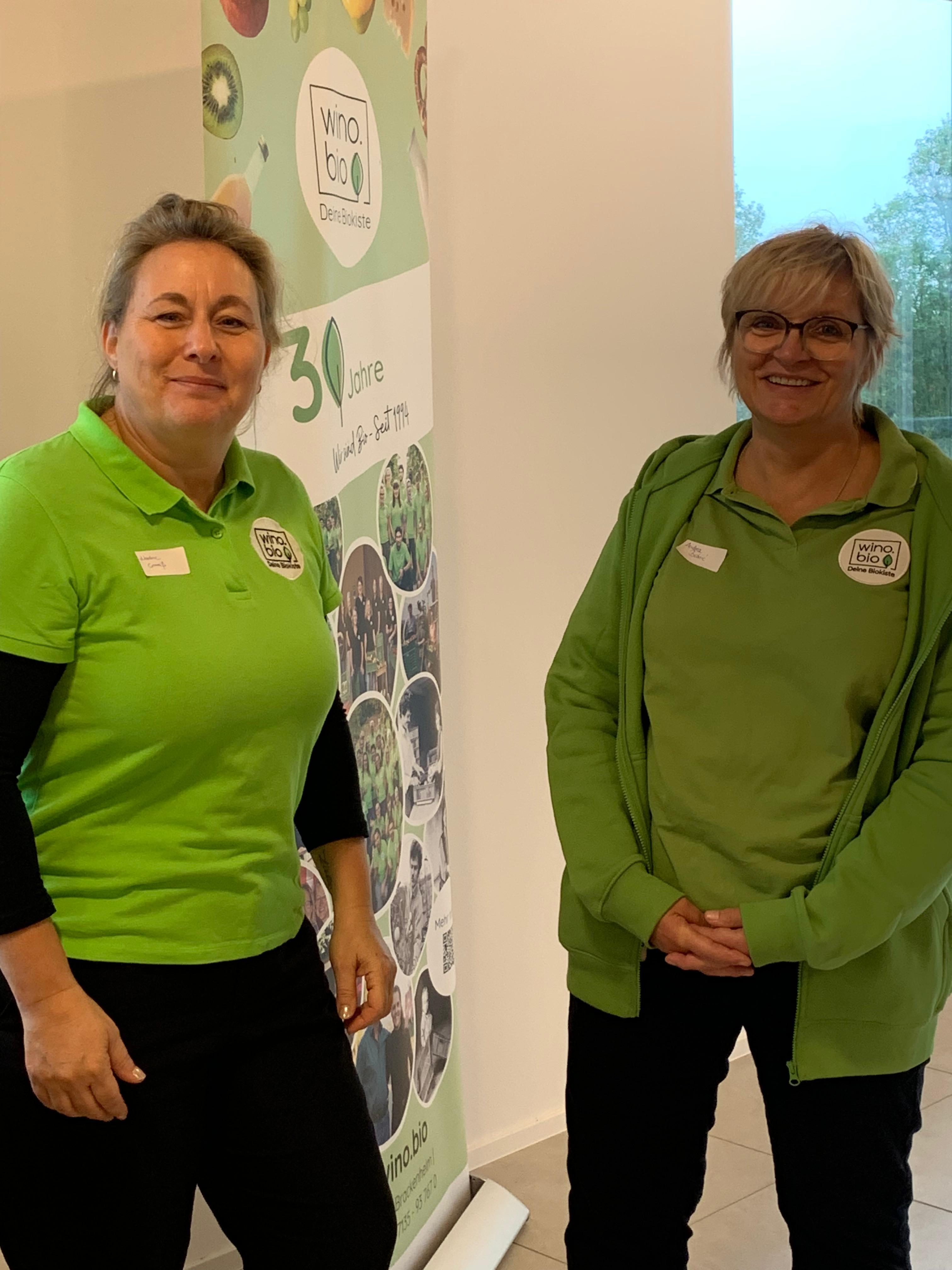 Wino Bio - Einweisung Winoversum - Nadine und Andrea