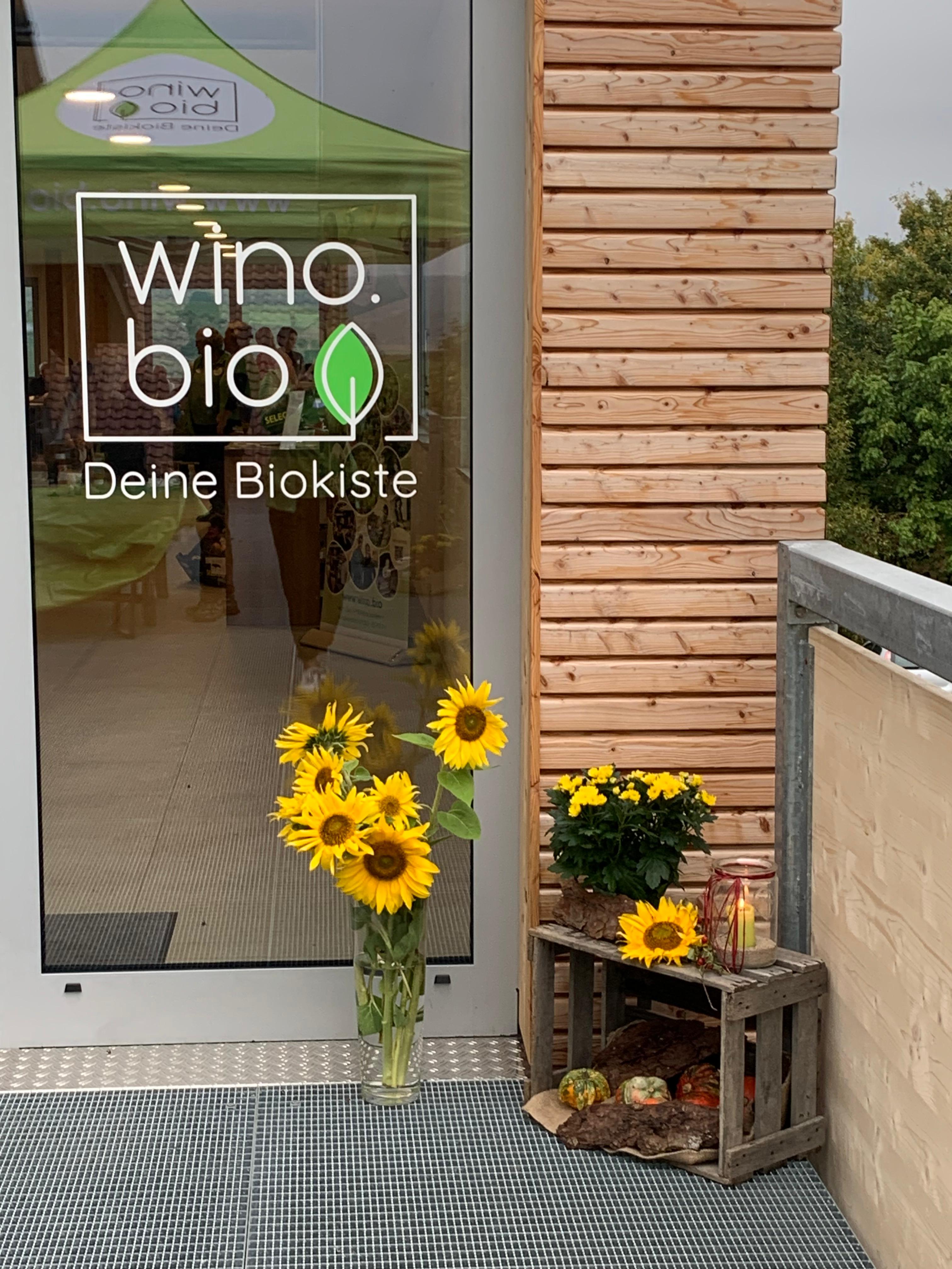 Wino Bio - Einweisung Winoversum - Eingang